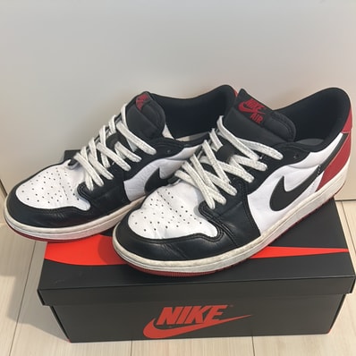 Nike Air Jordan 1 Retro Low OG "Black Toe"