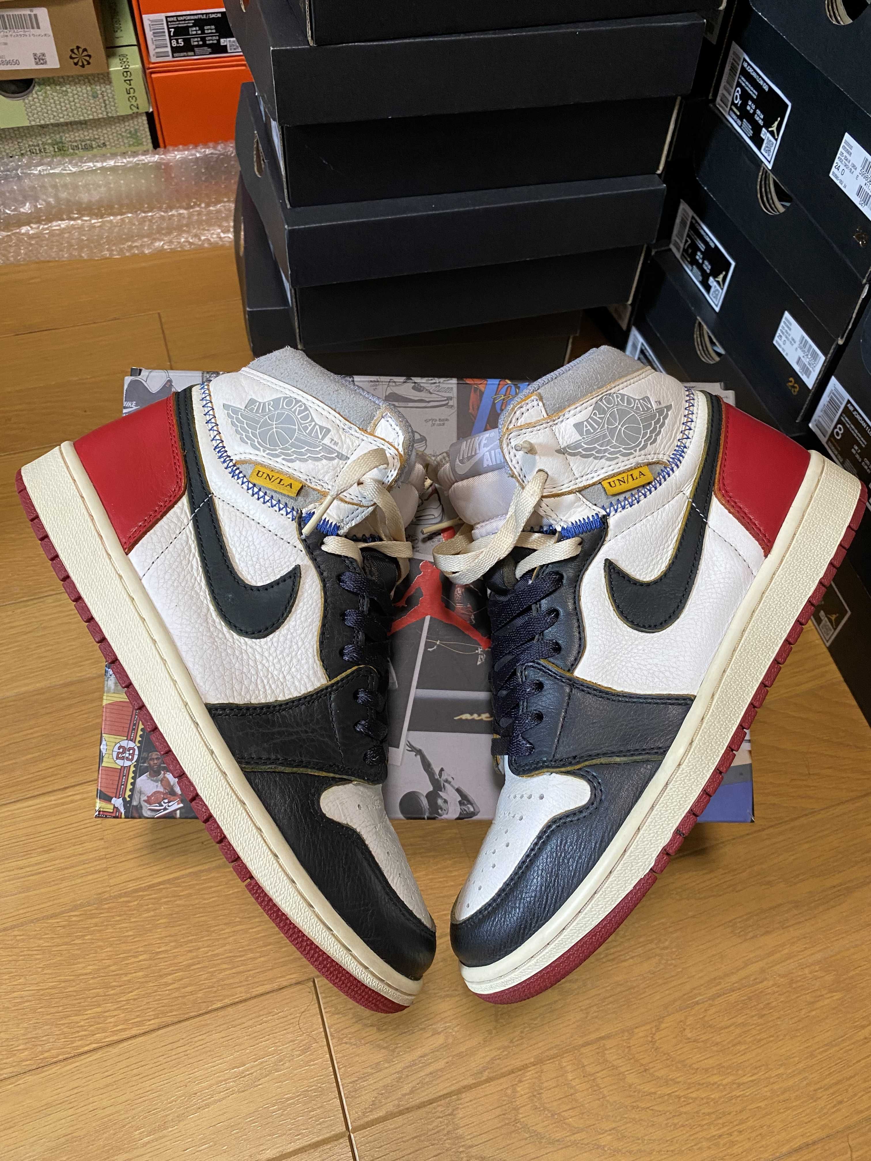UNION × Nike Air Jordan 1 Retro High OG NRG "Varsity Red/Wolf Grey"
