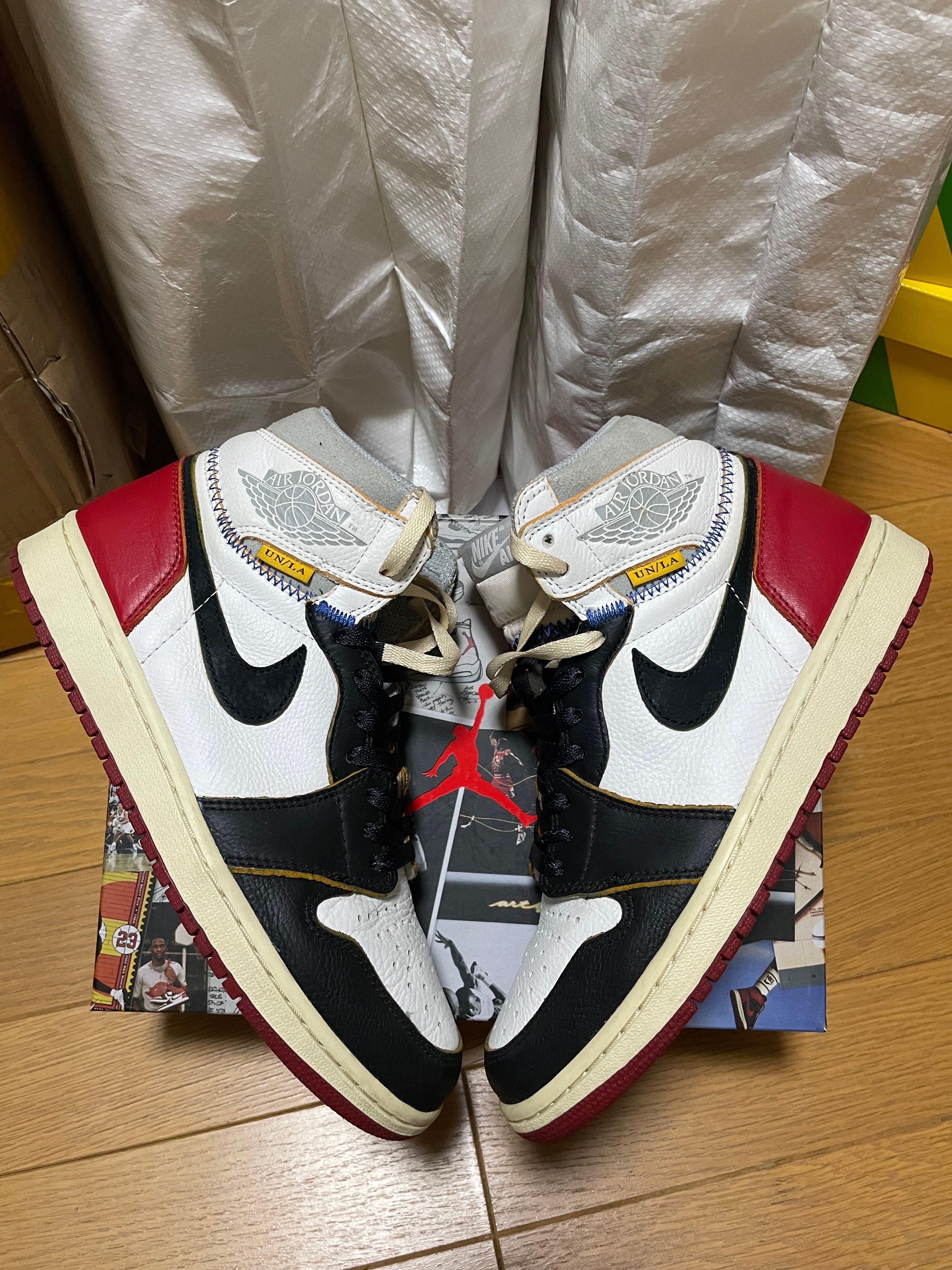 UNION × Nike Air Jordan 1 Retro High OG NRG "Varsity Red/Wolf Grey"