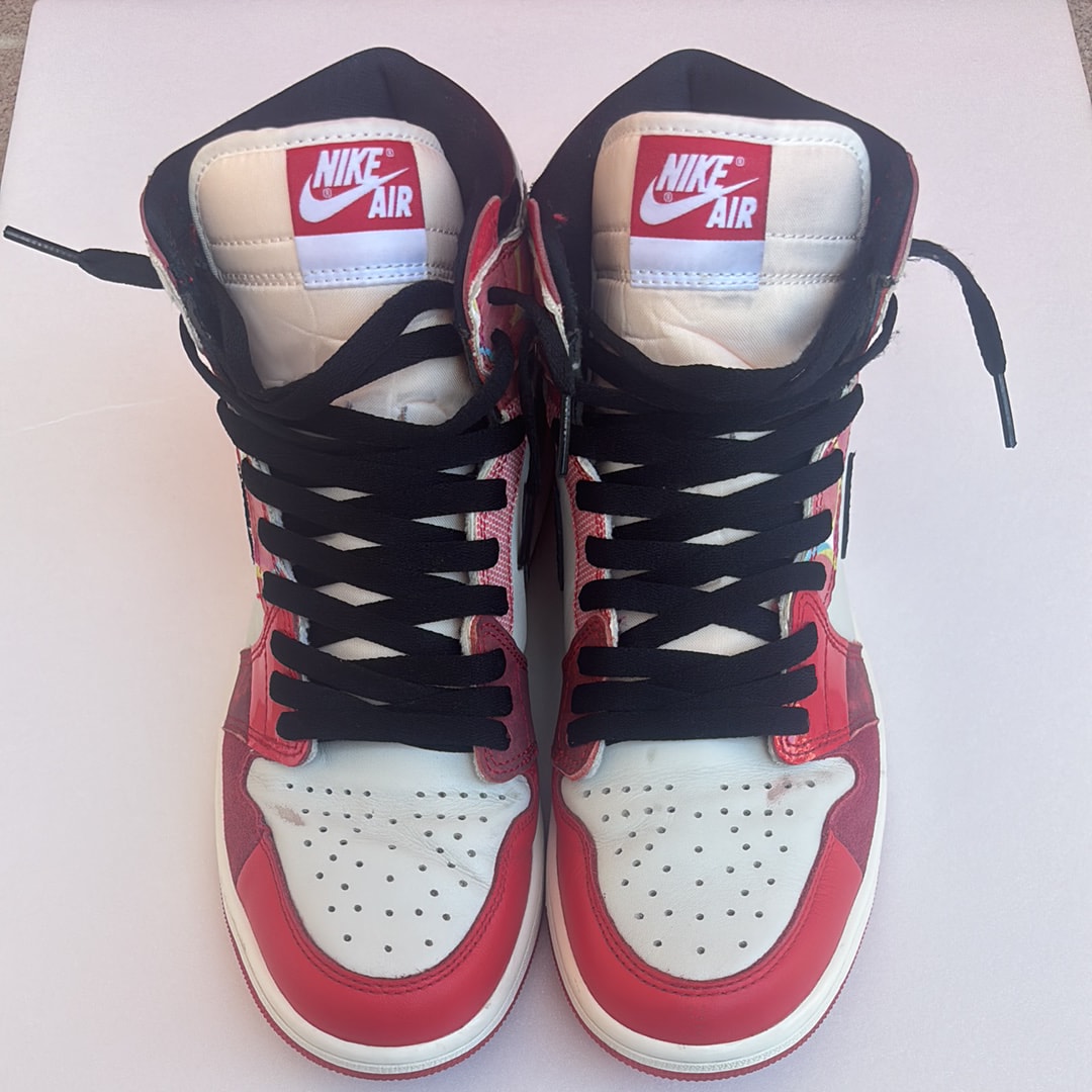 Spider-Man × Nike Air Jordan 1 Retro High OG SP "Spider-Man: Across the Spider-Verse/University Red"