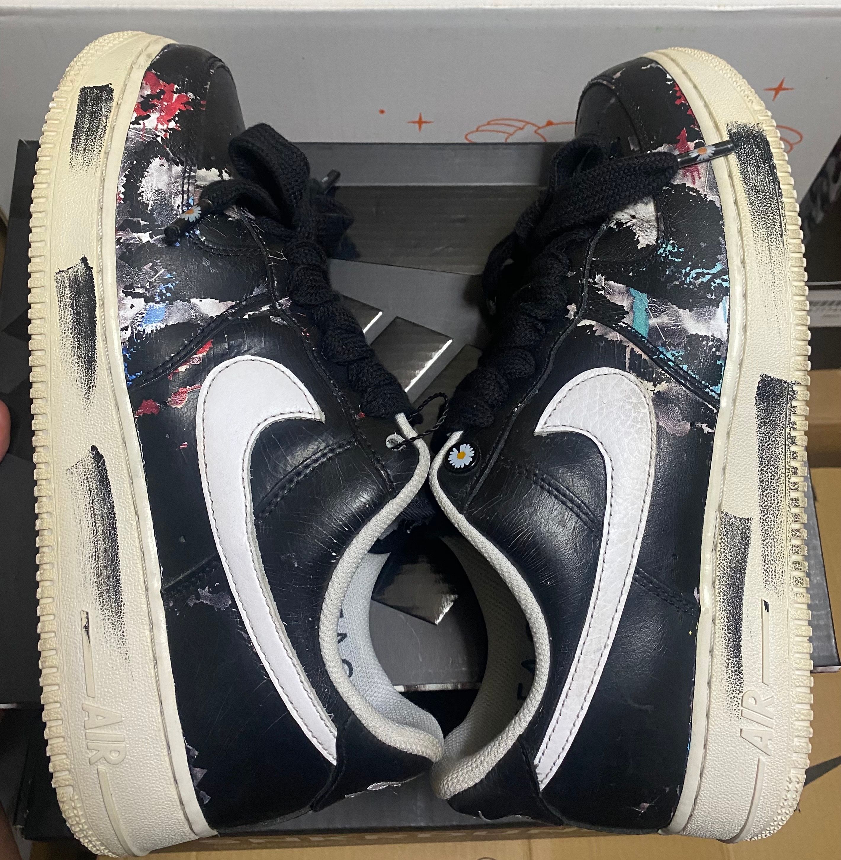 PEACEMINUSONE × Nike Air Force 1 Low Para Noise "Black" / G-DRAGON