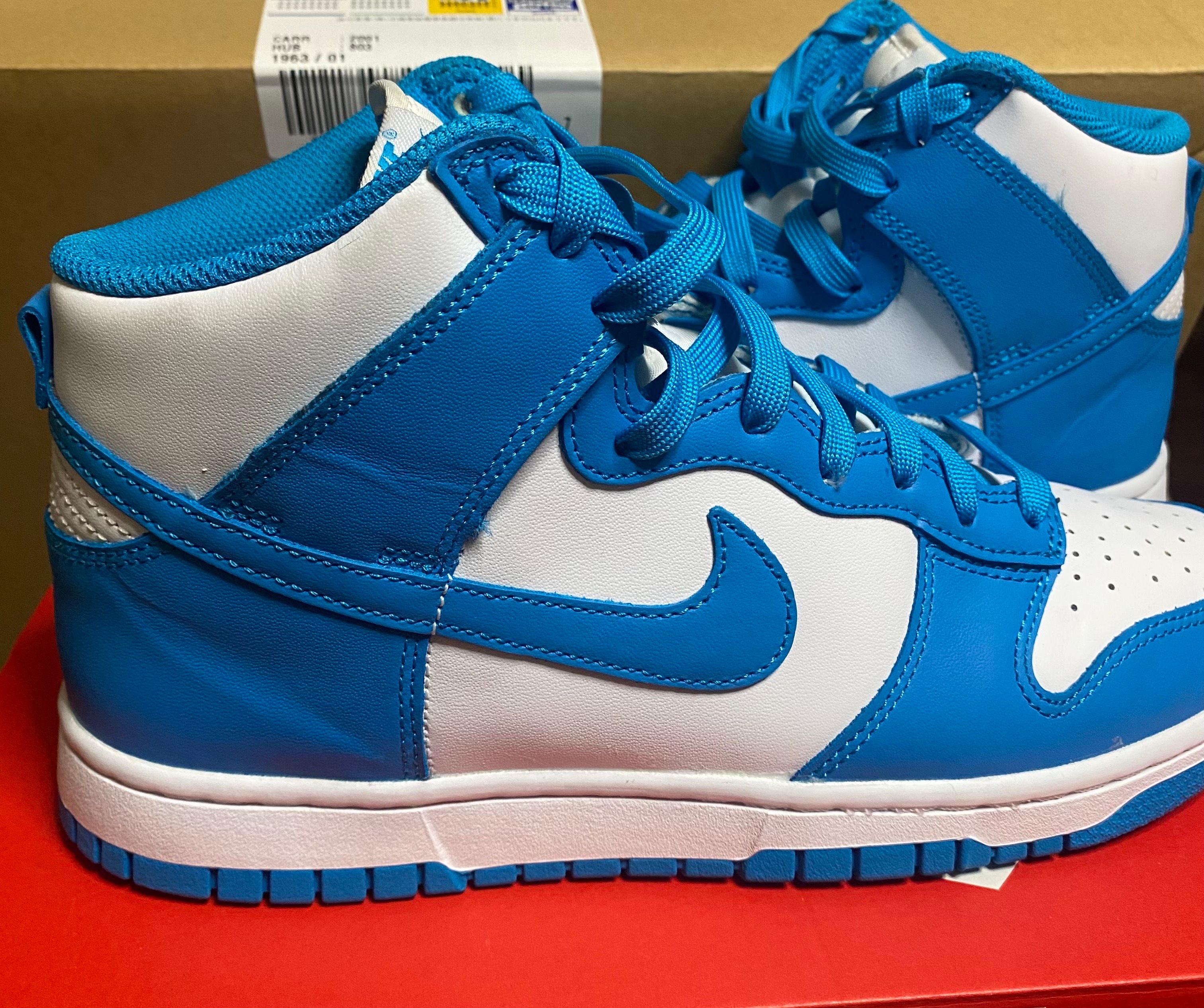 Nike Dunk High "Championship Blue"
