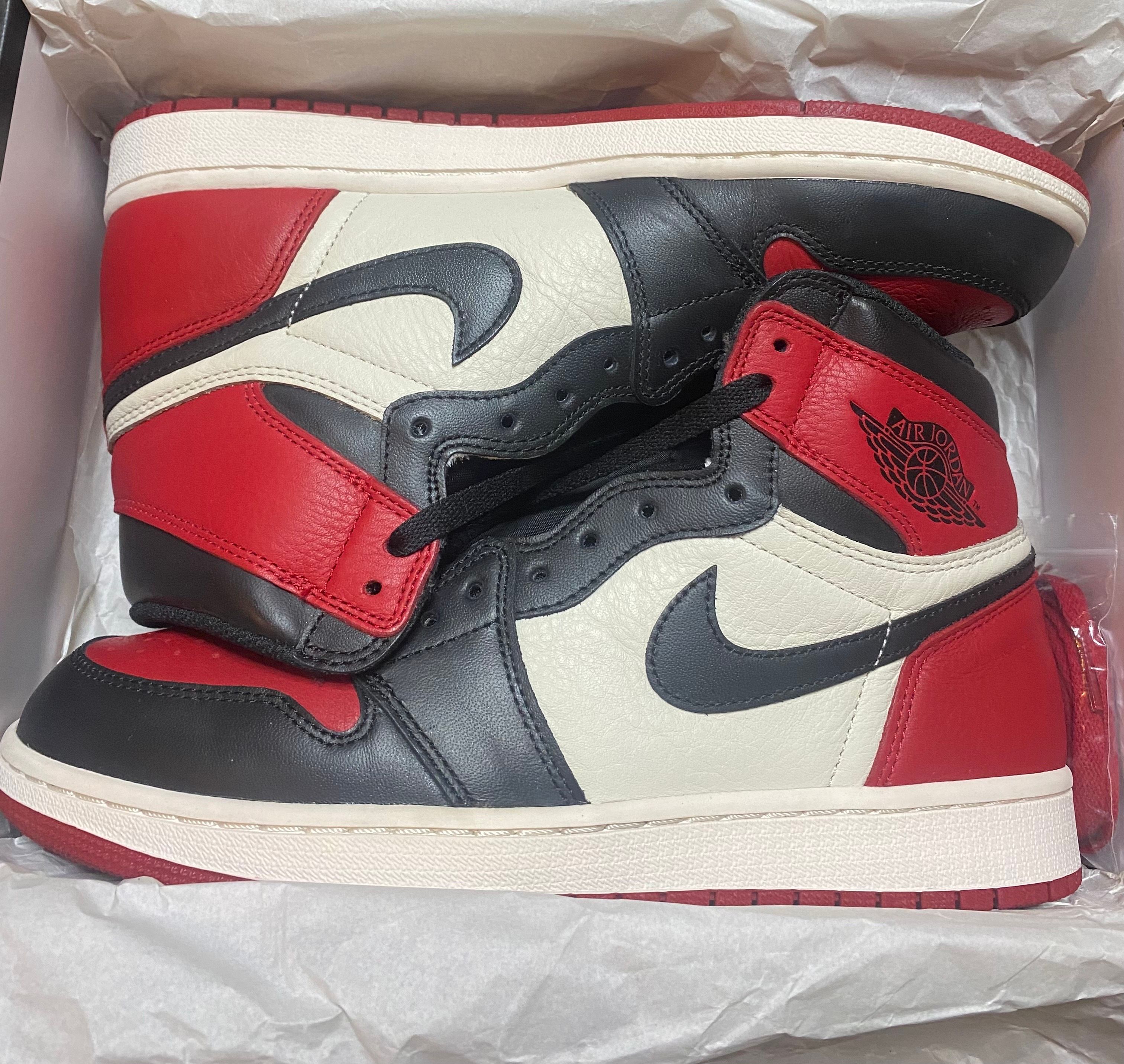 Nike Air Jordan 1 Retro High OG "Bred Toe"