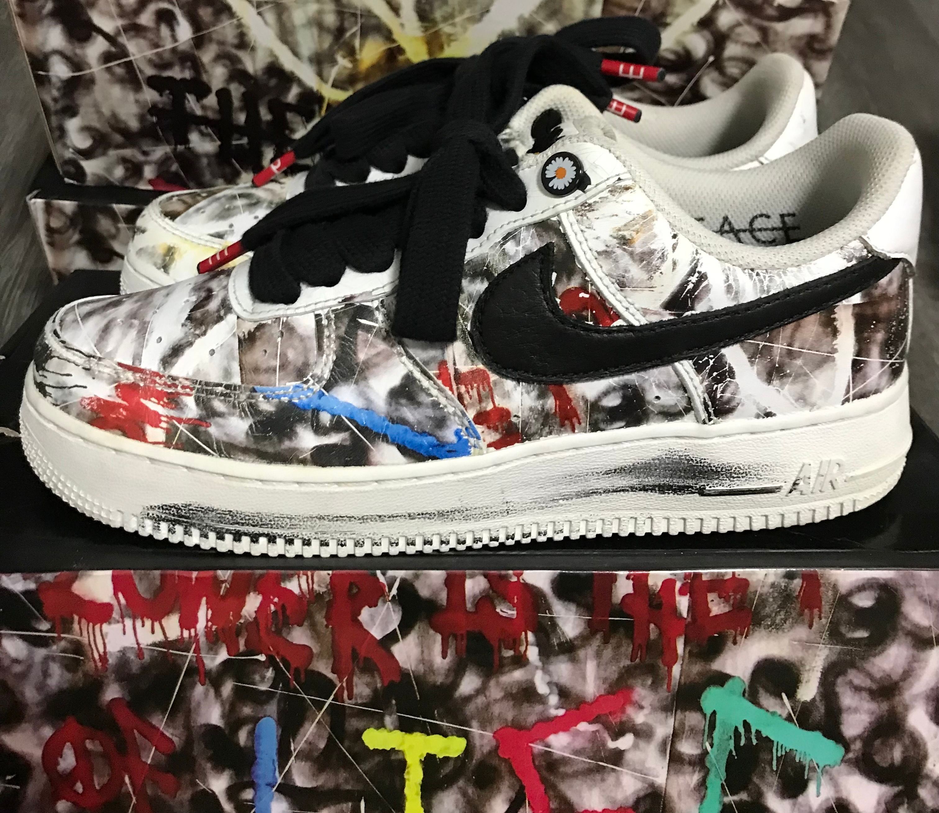 PEACEMINUSONE × Nike Air Force 1 Low "Para-noise/White/Black" / G-DRAGON