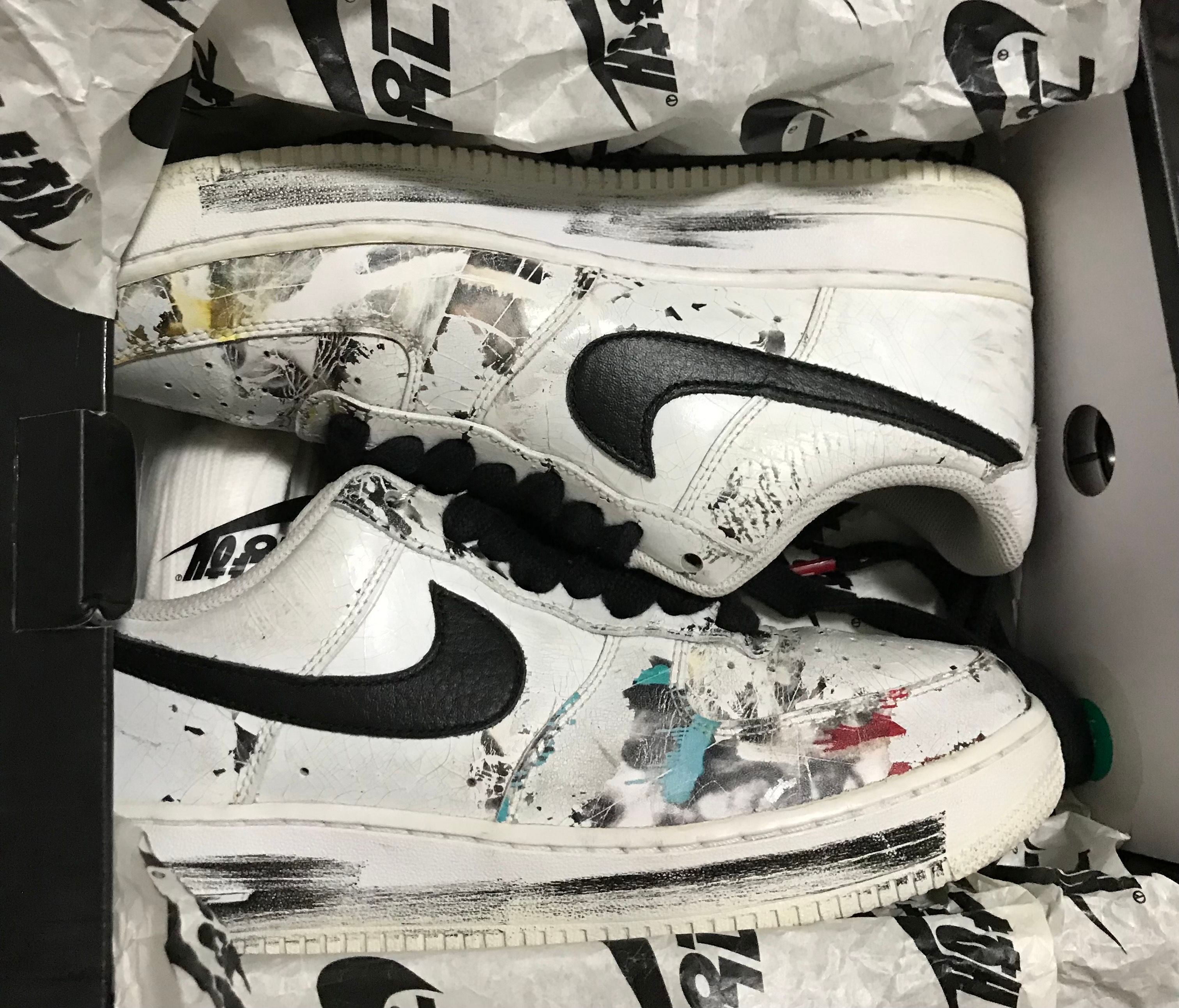 PEACEMINUSONE × Nike Air Force 1 Low "Para-noise/White/Black" / G-DRAGON