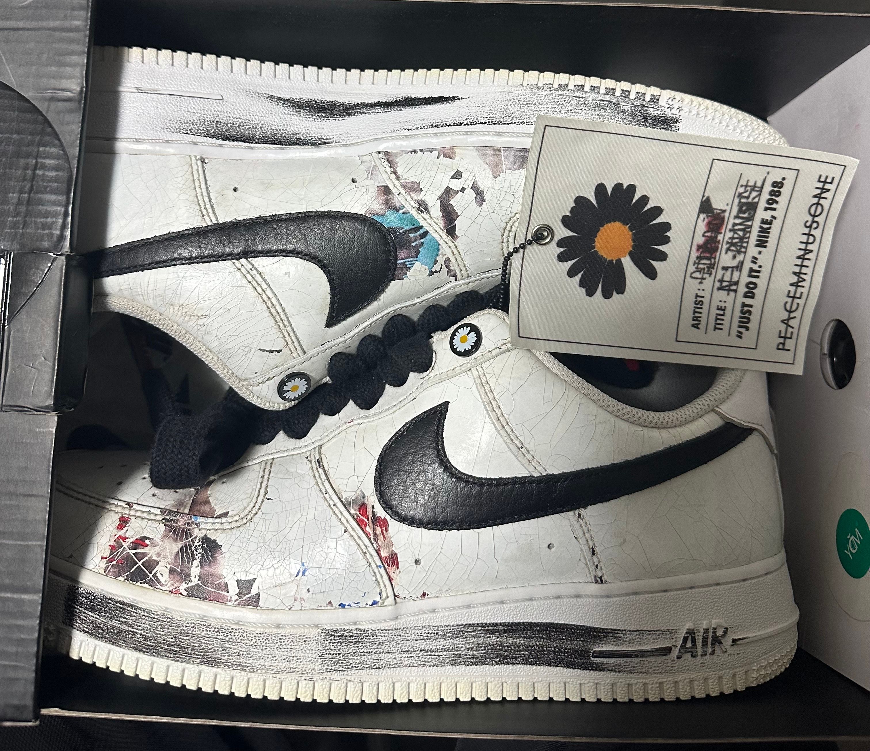 PEACEMINUSONE × Nike Air Force 1 Low "Para-noise/White/Black" / G-DRAGON