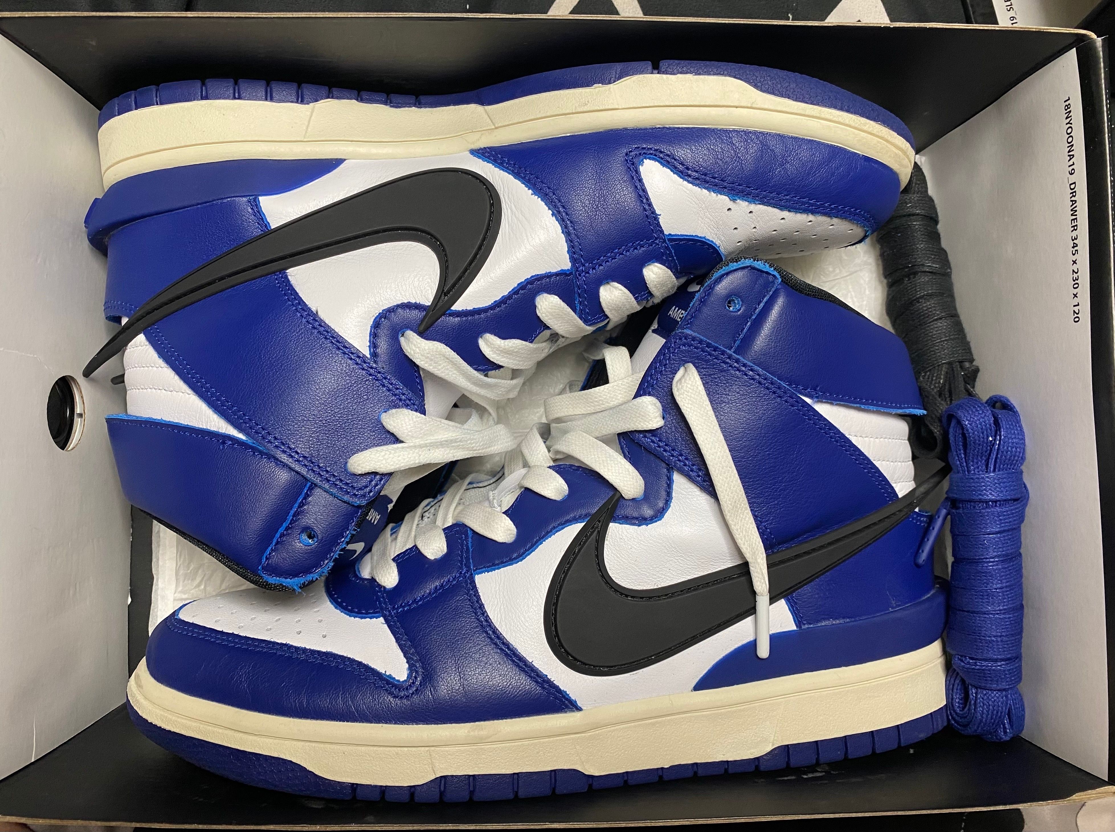 AMBUSH × NIKE DUNK HIGH "DEEP ROYAL"