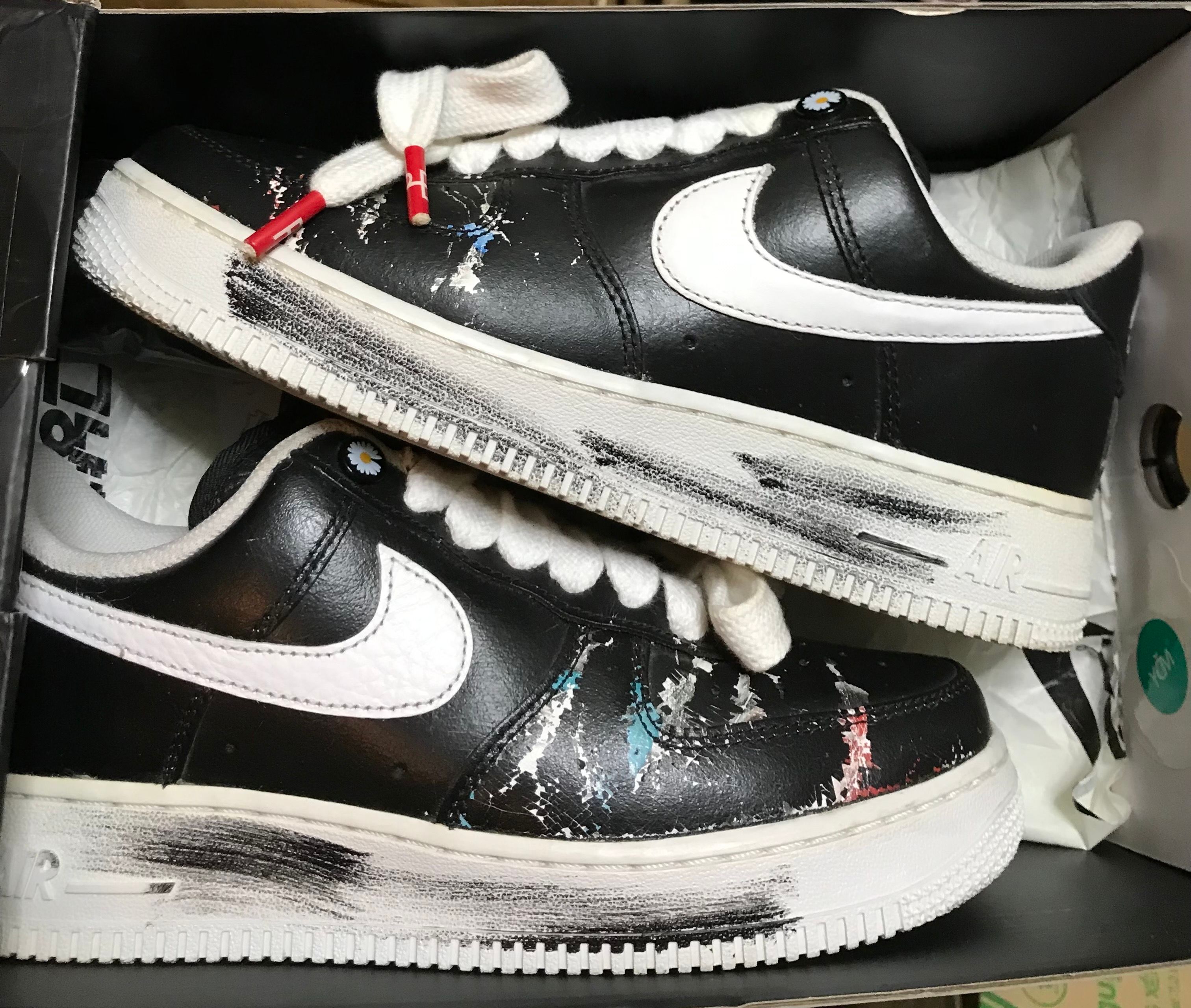PEACEMINUSONE × Nike Air Force 1 Low Para Noise "Black" / G-DRAGON