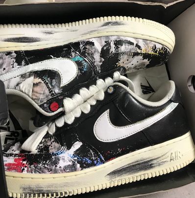 PEACEMINUSONE × Nike Air Force 1 Low Para Noise "Black" / G-DRAGON