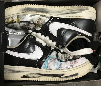 PEACEMINUSONE × Nike Air Force 1 Low Para Noise "Black" / G-DRAGON