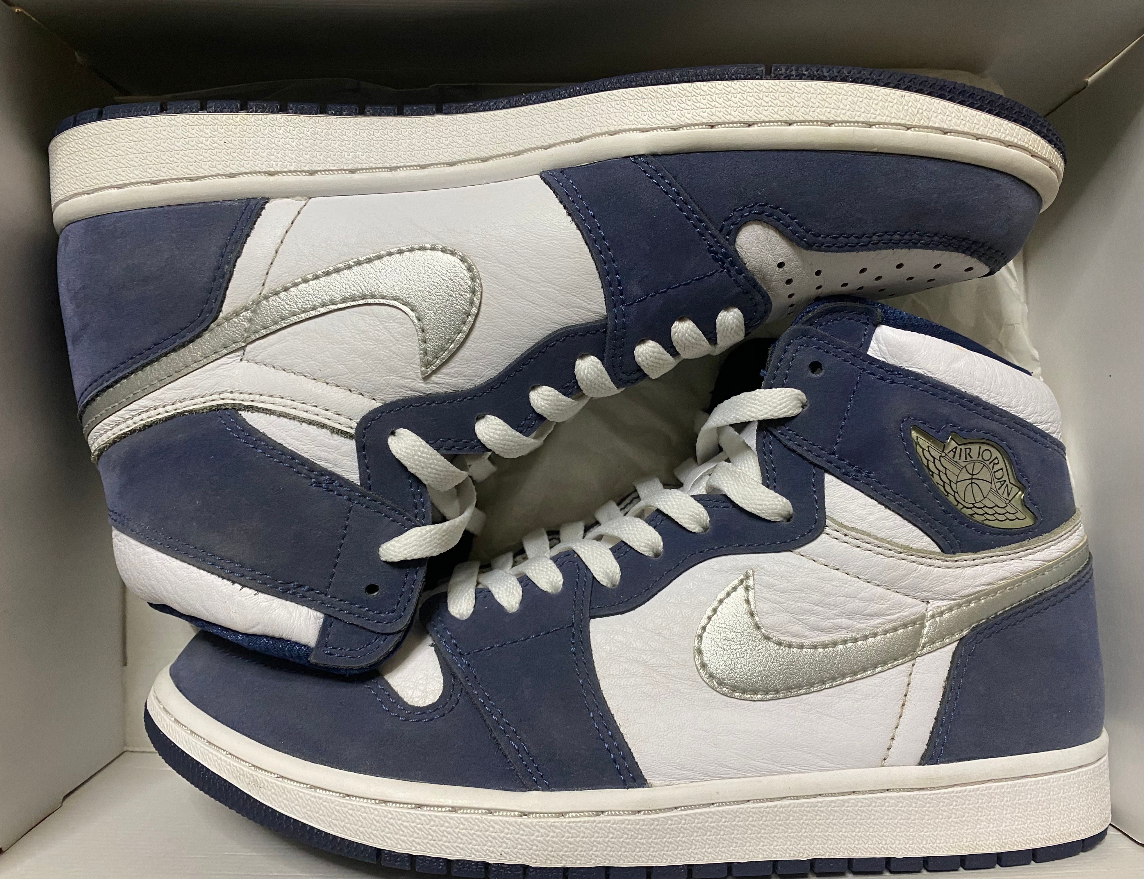 Nike Air Jordan 1 High OG CO.JP "White/Midnight Navy" (2020)(ブリーフケースなし)