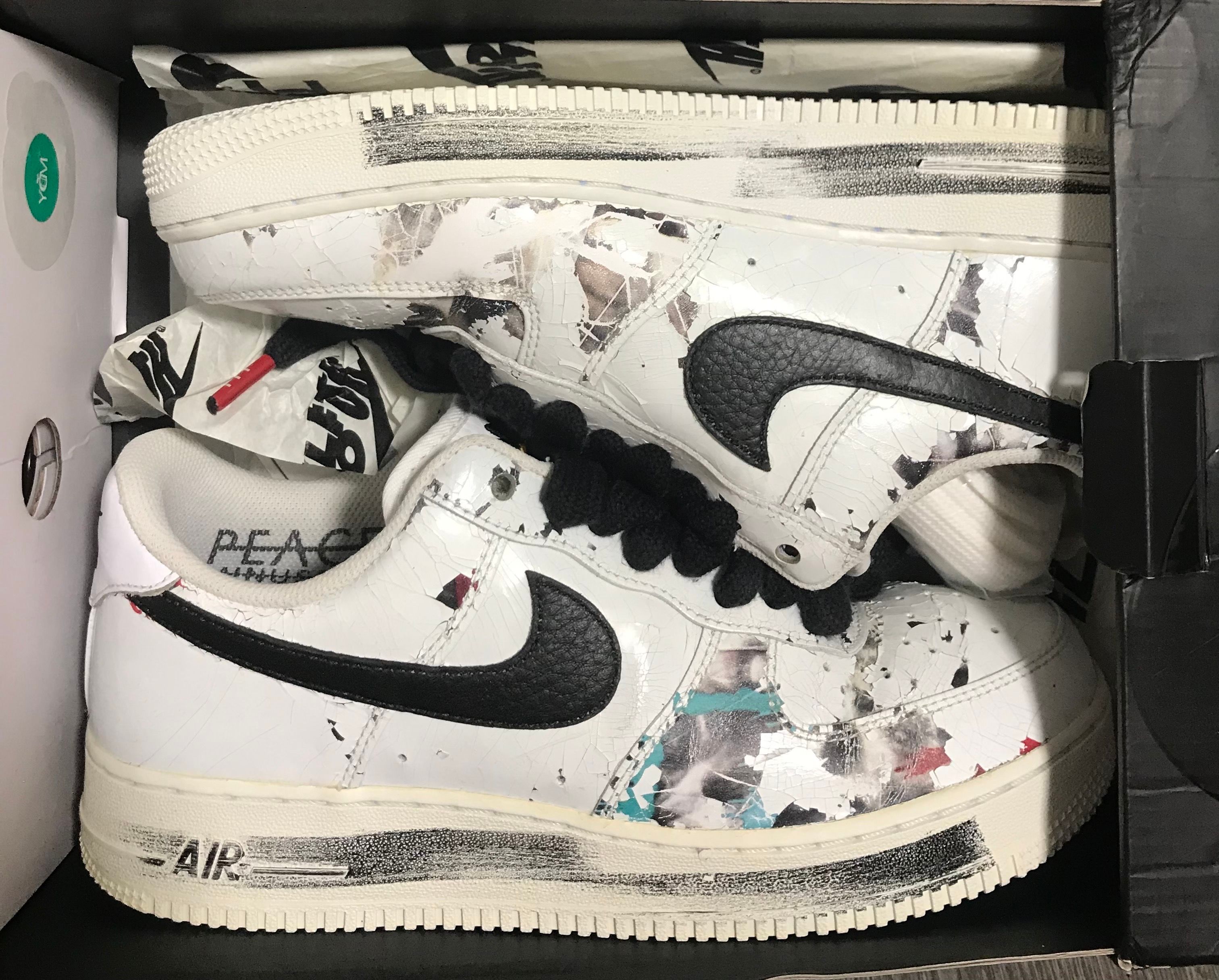 PEACEMINUSONE × Nike Air Force 1 Low "Para-noise/White/Black" / G-DRAGON