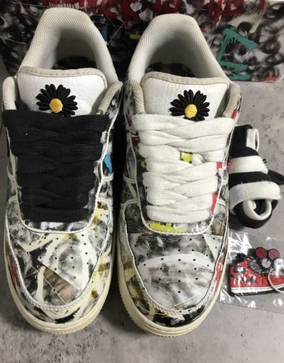 PEACEMINUSONE × Nike Air Force 1 Low "Para-noise/White/Black" / G-DRAGON