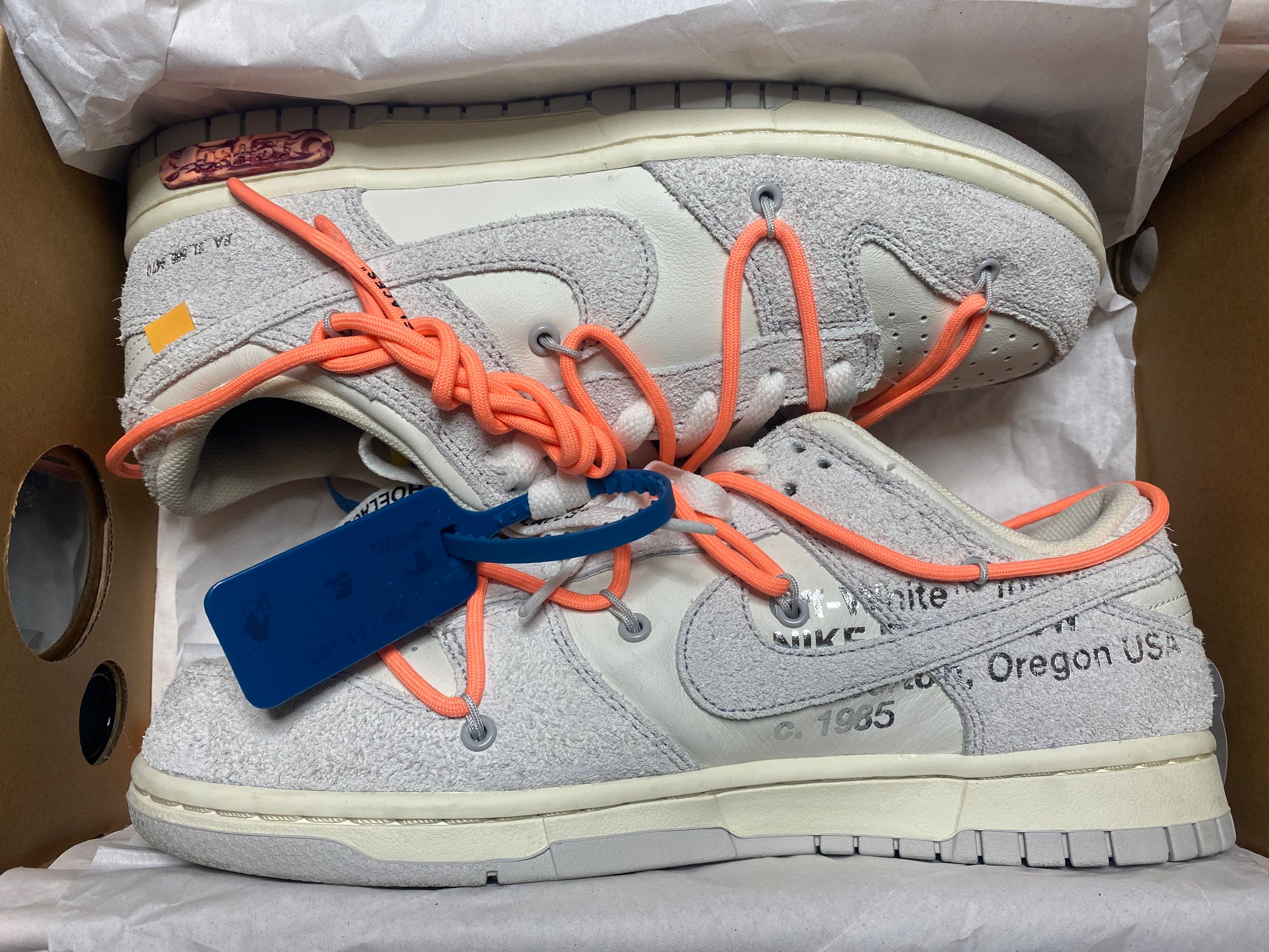 Off-White × Nike Dunk Low 1 of 50 "Lot.19"