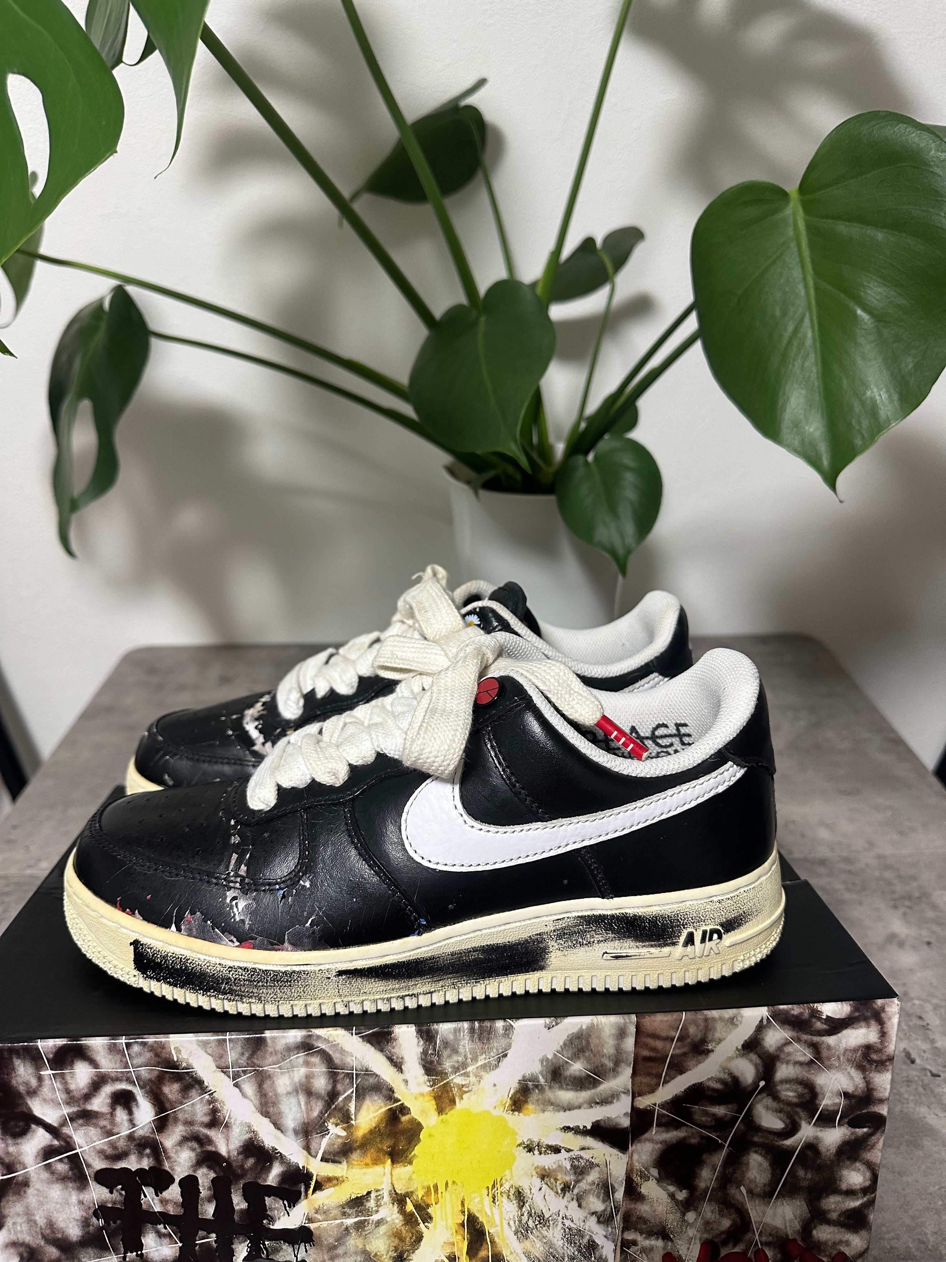 PEACEMINUSONE × Nike Air Force 1 Low Para Noise "Black" / G-DRAGON