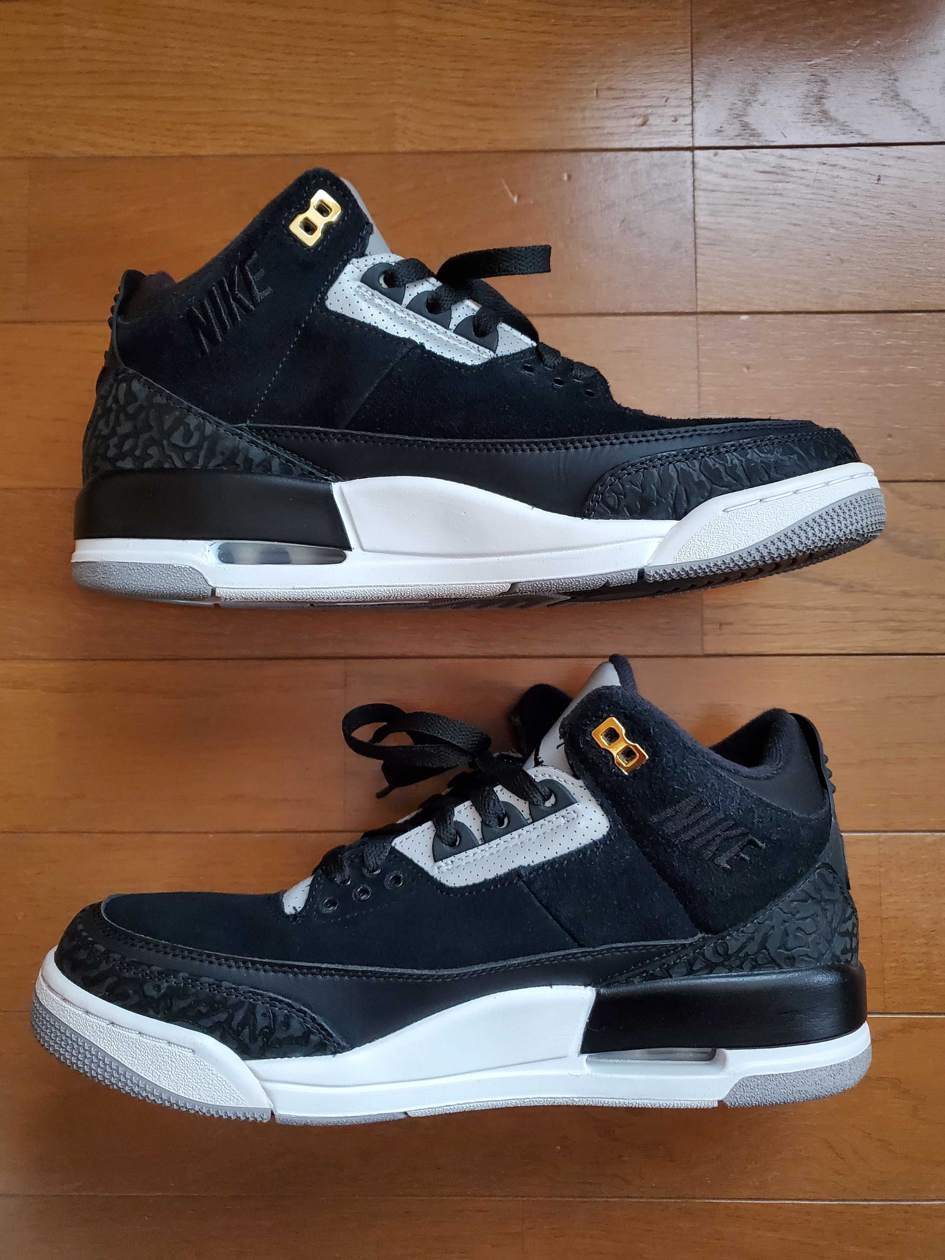 Nike Air Jordan 3 Retro Tinker "Black/Cement Grey"