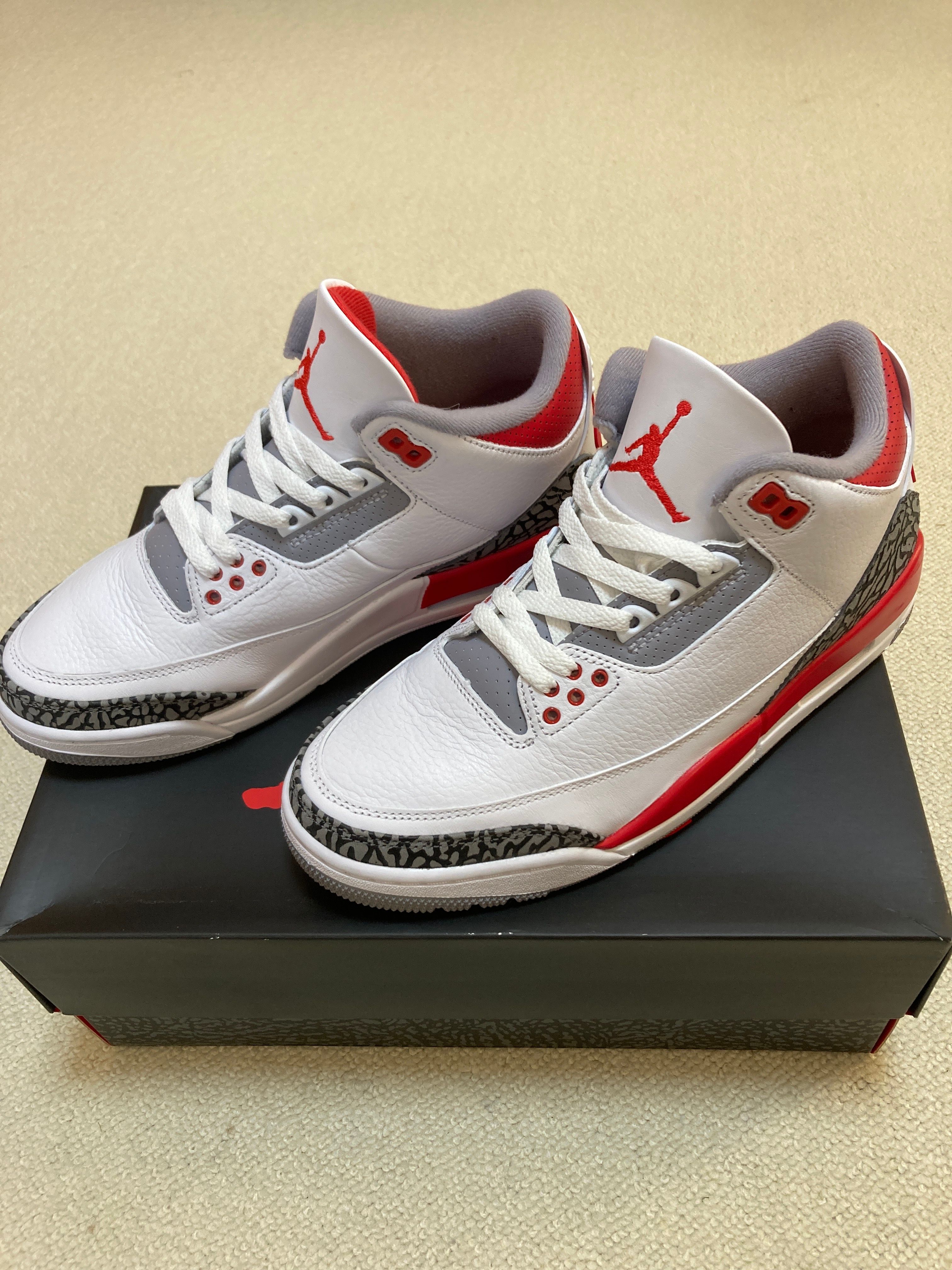 Nike Air Jordan 3 Retro OG "Fire Red" (2022)