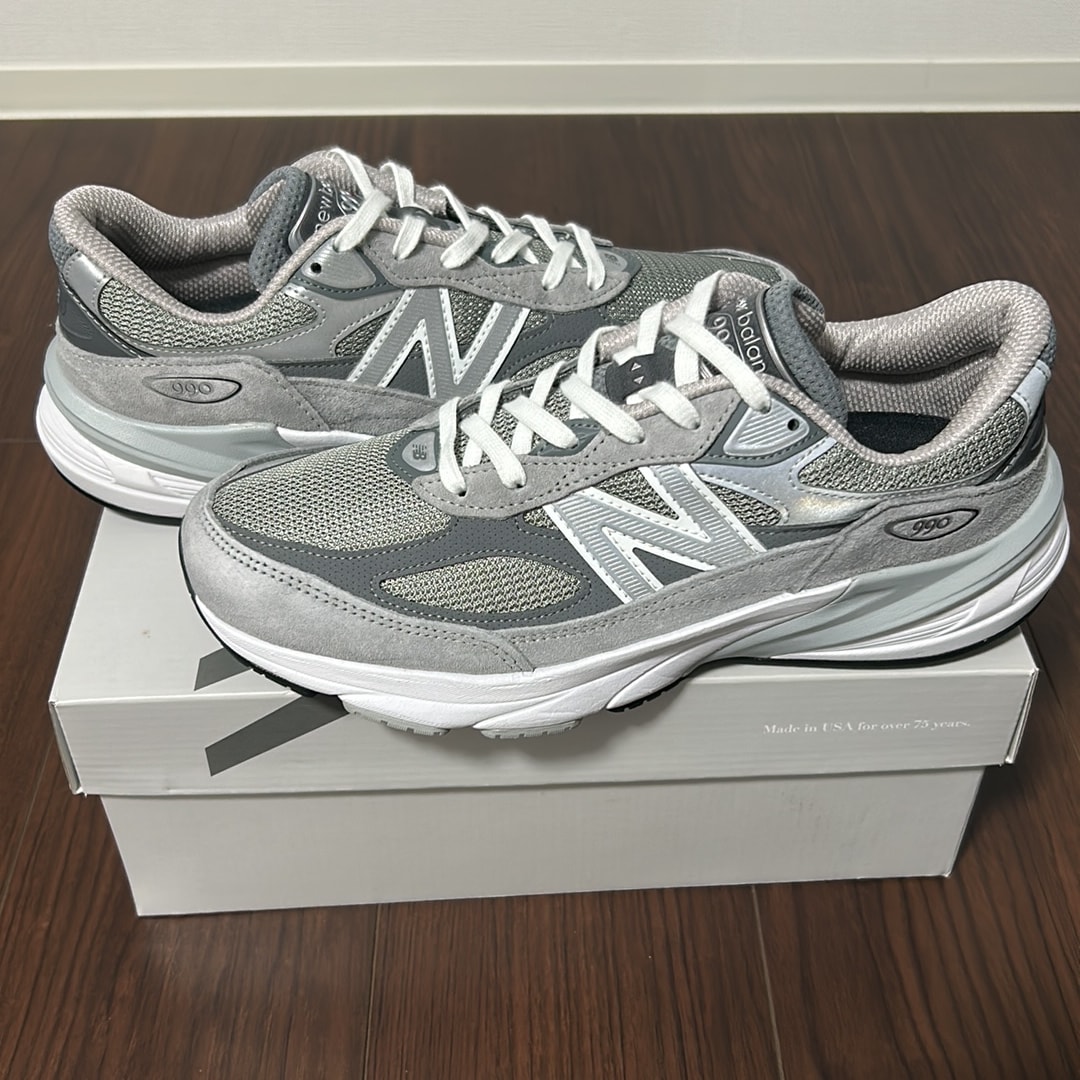 New Balance 990V6 "Gray" (Heel Logo NB)