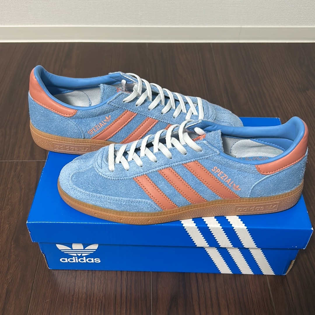 adidas Women's Handball Spezial "Light Blue/Wonder Clay"
