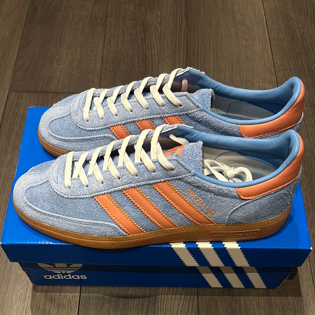 adidas Women's Handball Spezial "Light Blue/Wonder Clay"