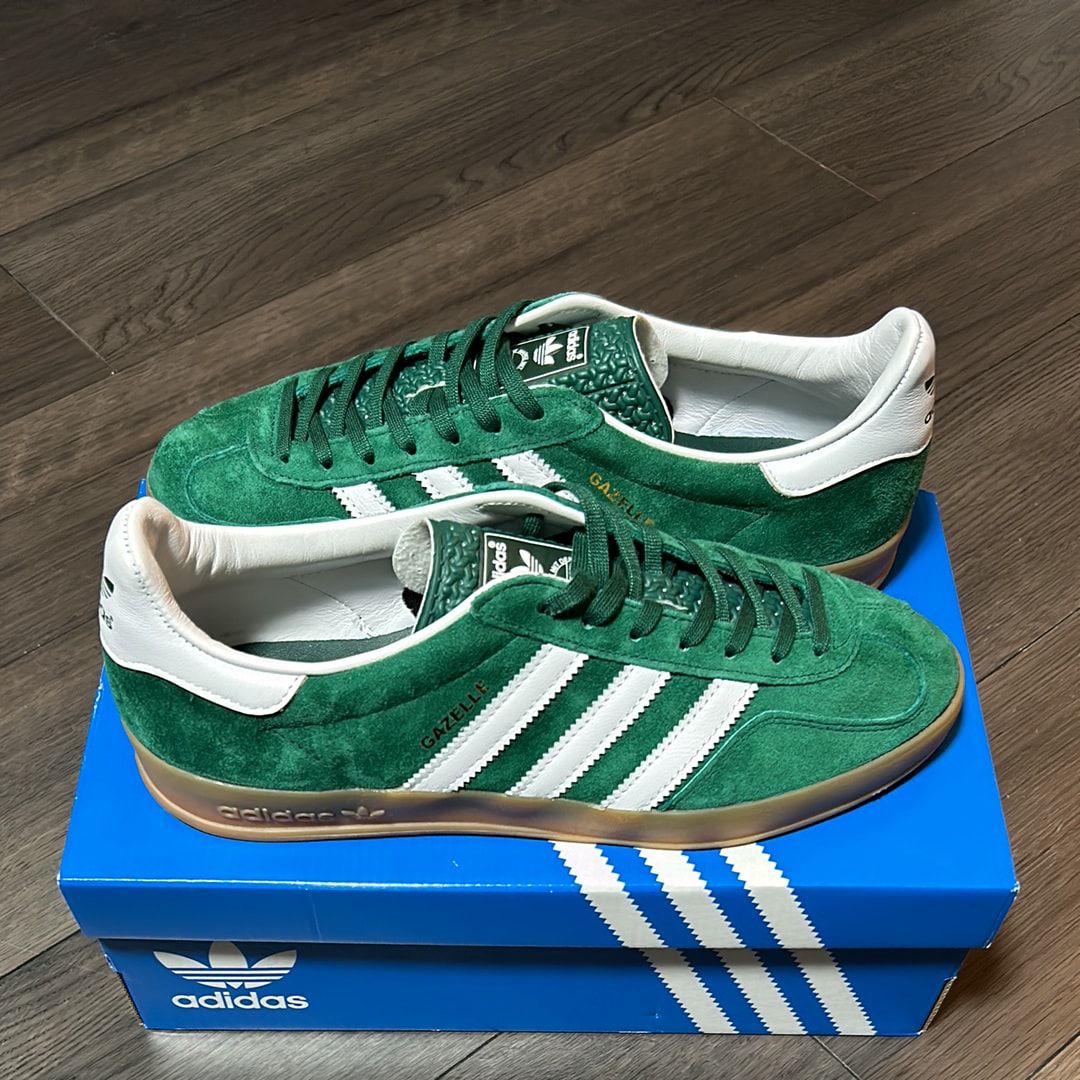 adidas Gazelle Indoor Low "College Green/Footwear White/Gum"