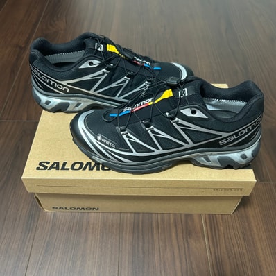 Salomon XT-6 GORE-TEX "Black/Footwear Silver"