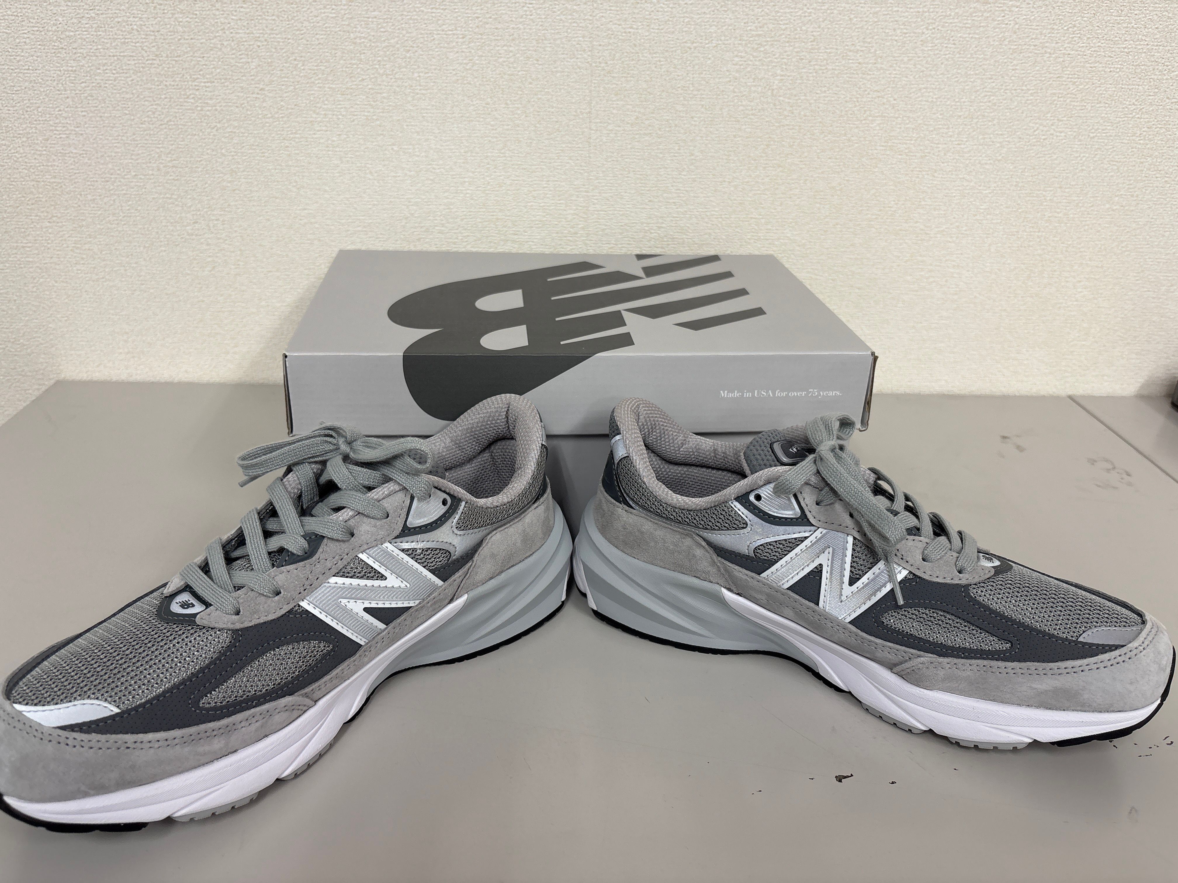 New Balance 990V6 "Gray" (Heel Logo NB)