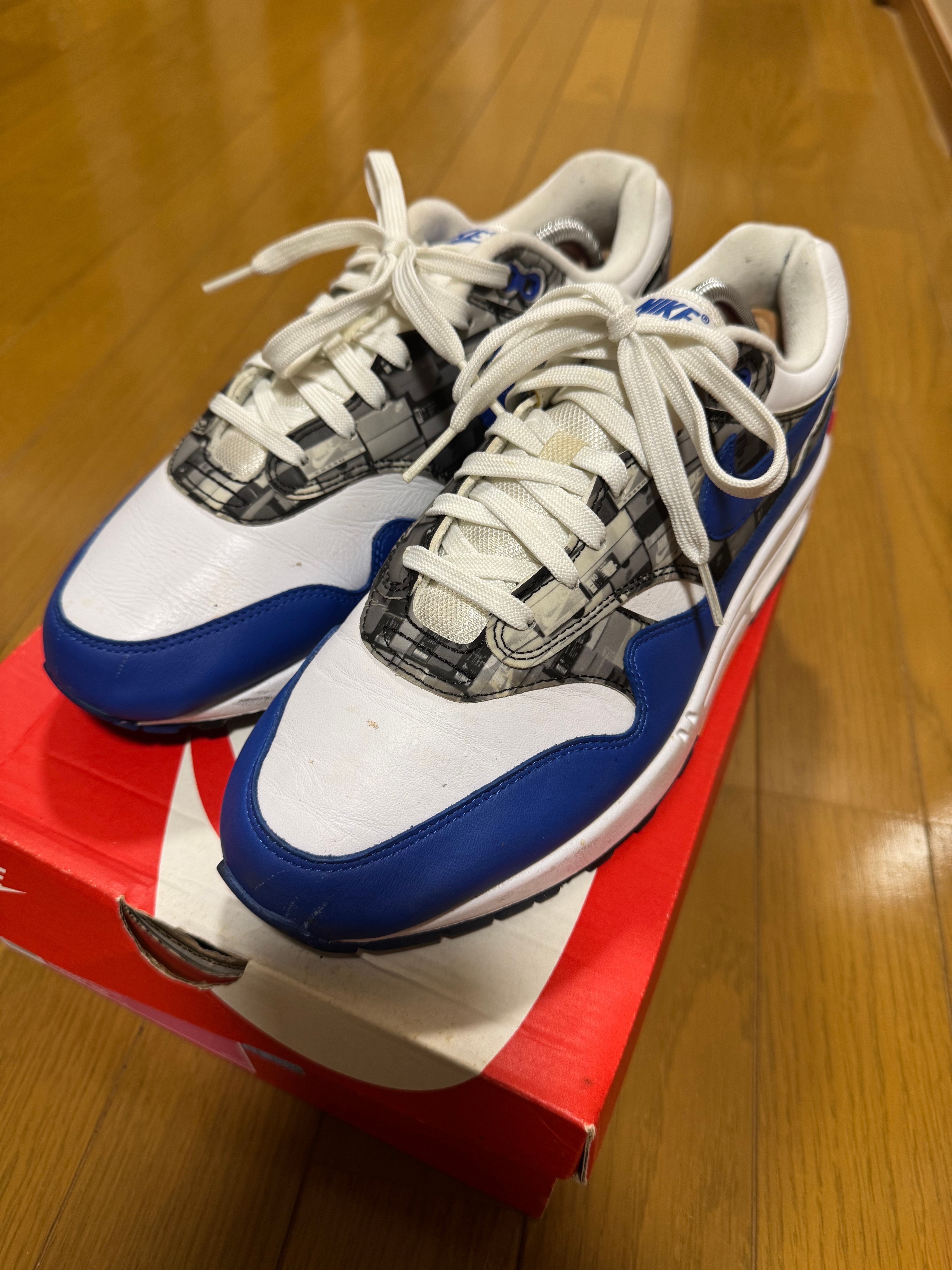 atmos × Nike Air Max 1 Blue "We Love Nike"