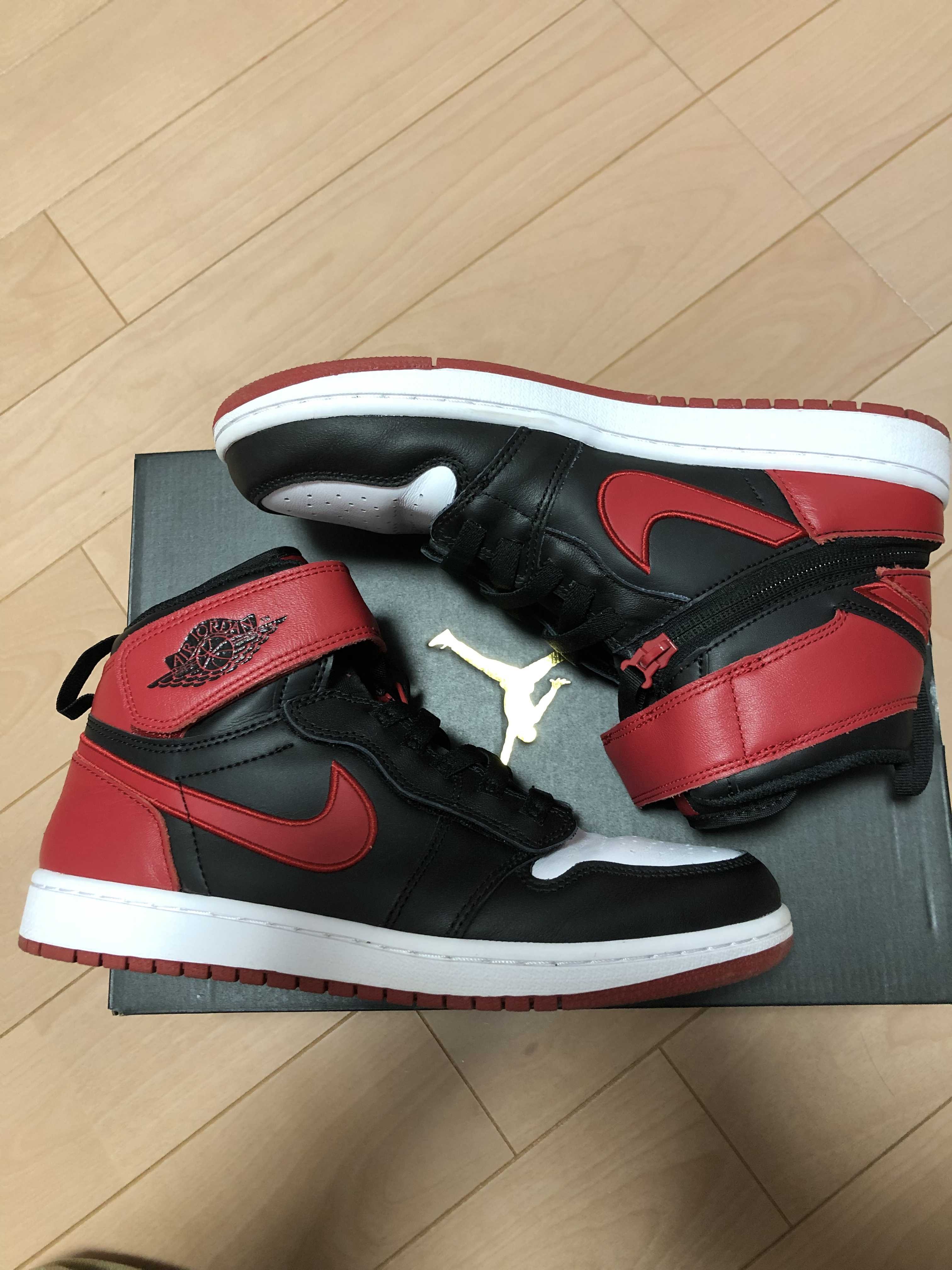 Nike Air Jordan 1 High Flyease "Black/Gym Red"