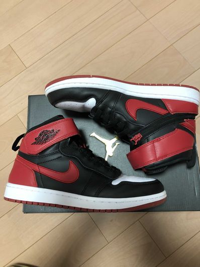 Nike Air Jordan 1 High Flyease "Black/Gym Red"
