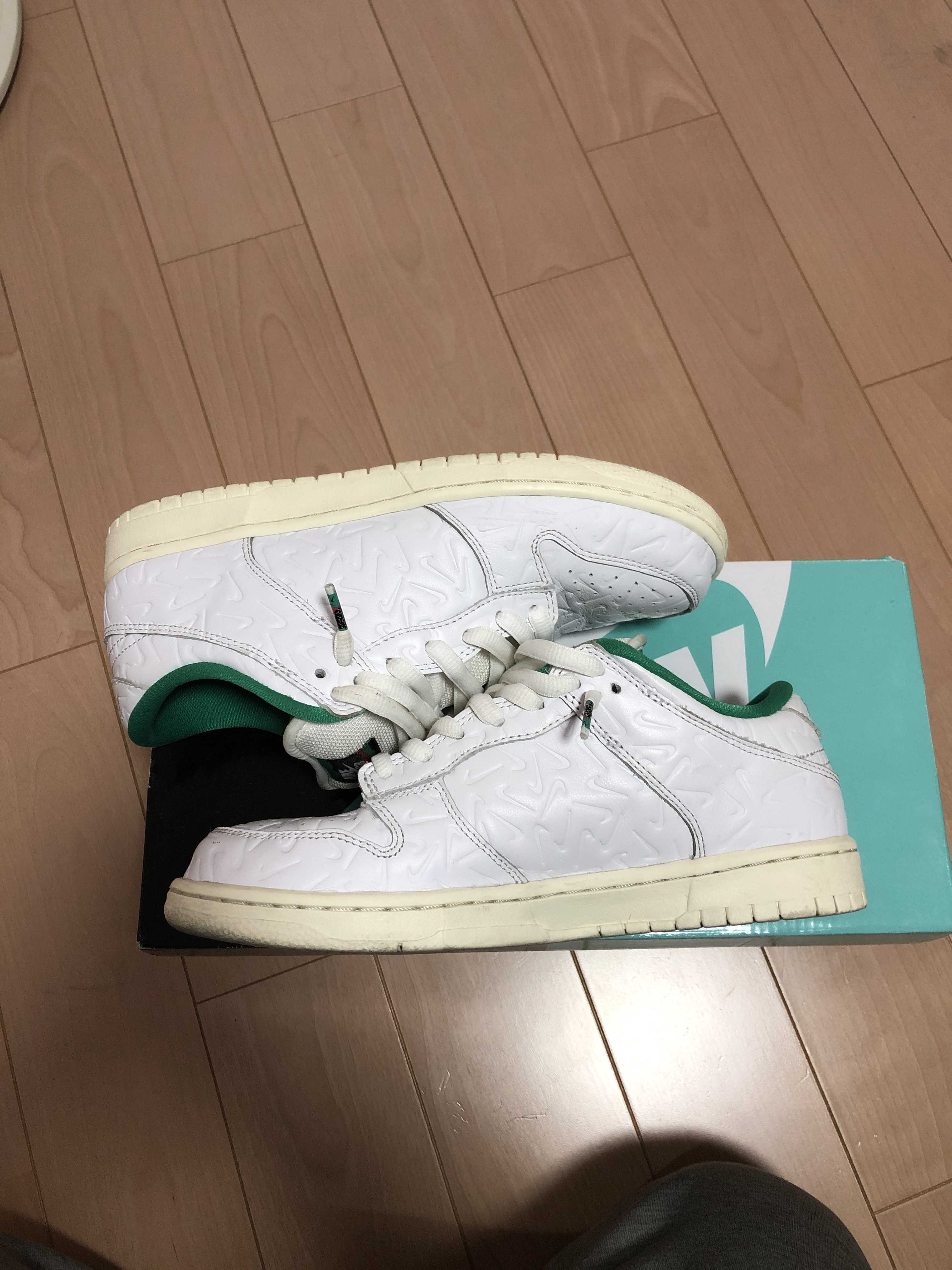 BEN-G × Nike SB Dunk Low "White/Green"