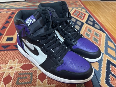 Nike Air Jordan 1 Retro High OG "Court Purple" (2018)