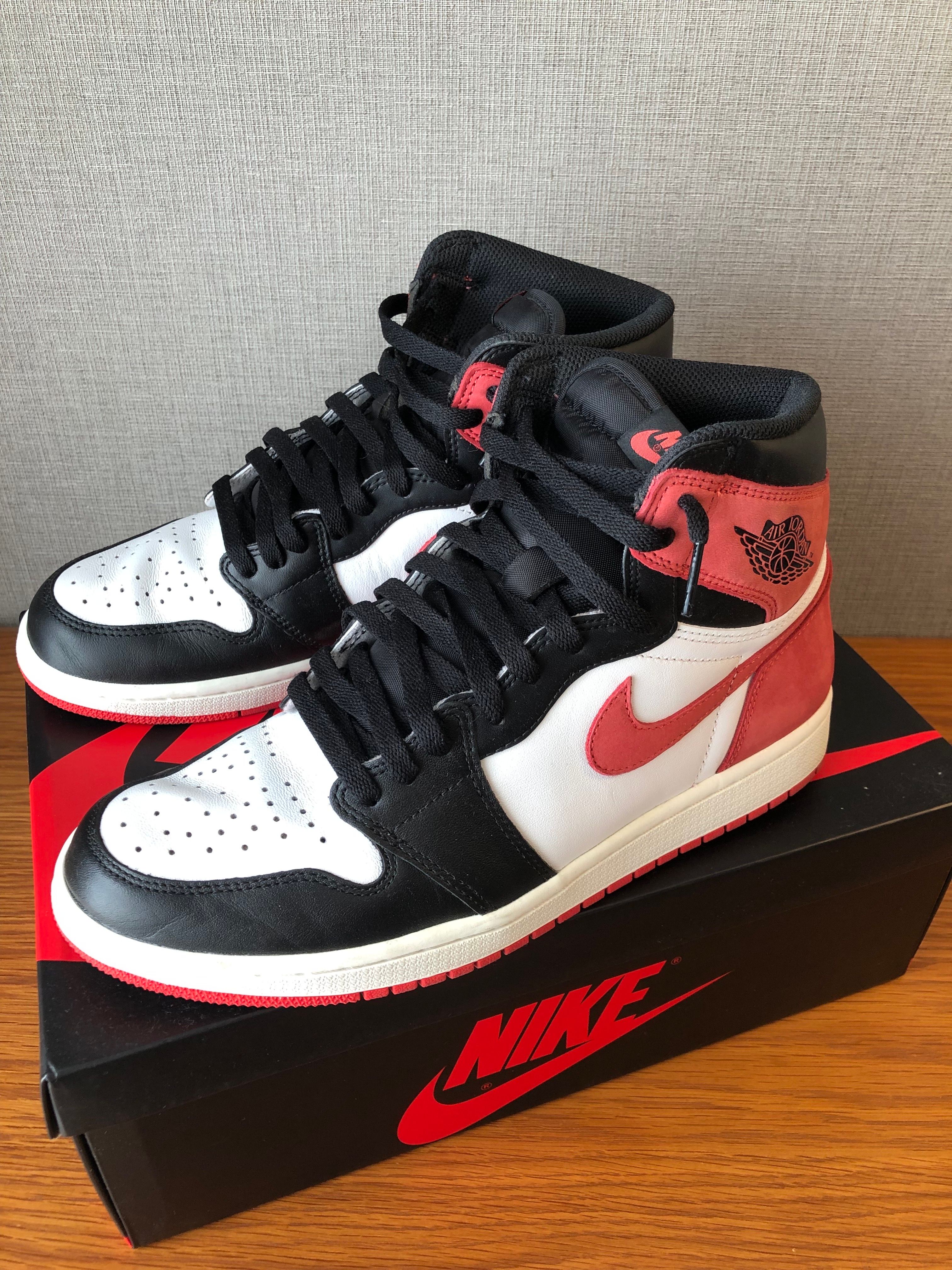 NIKE AIR JORDAN 1 RETRO HIGH "TRACK RED"