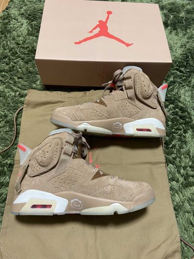 Travis Scott × Nike Air Jordan 6 "British Khaki"