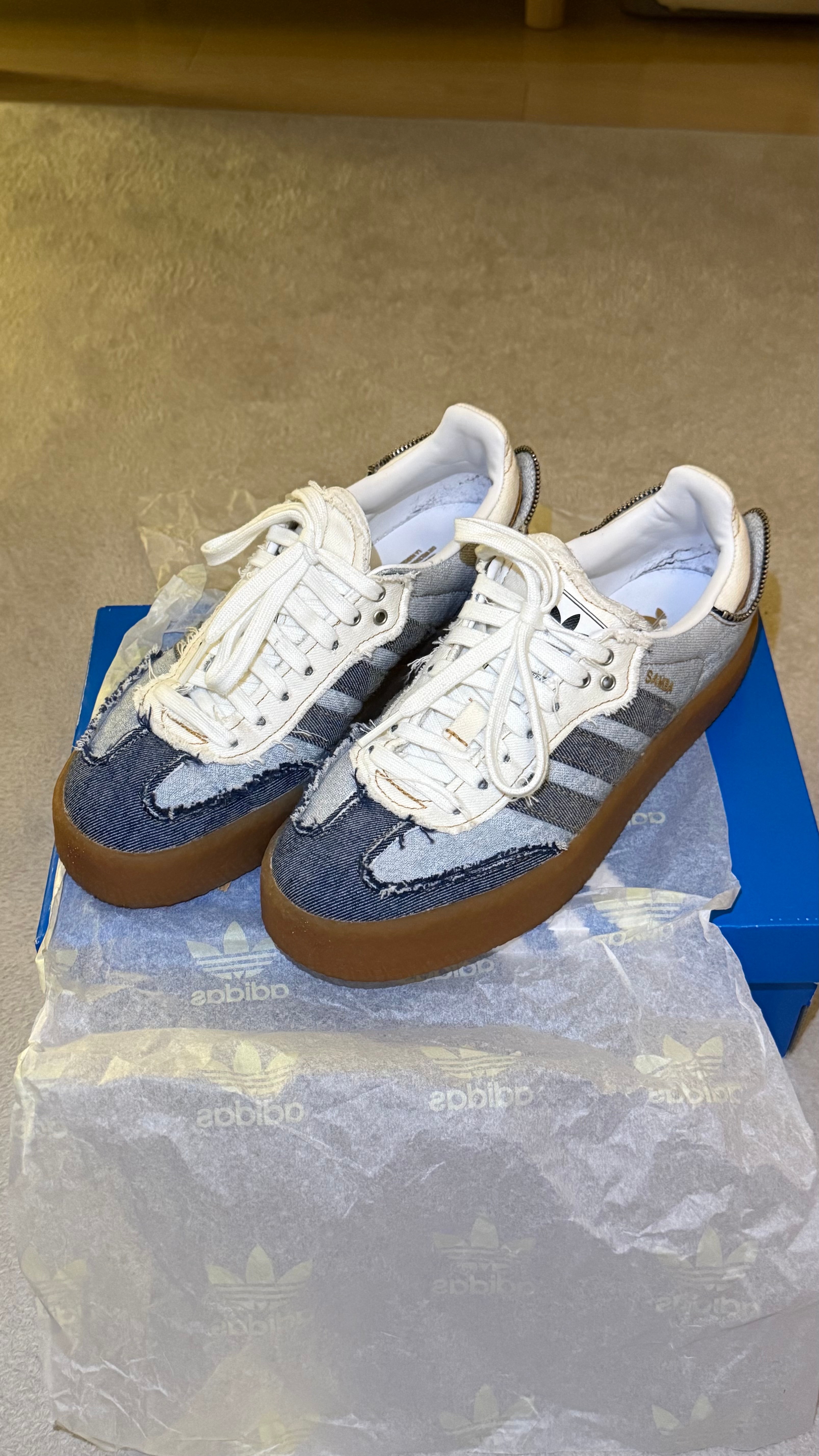 adidas Women's Sambae "Stacked Denim" (atmos pink Exclusive)