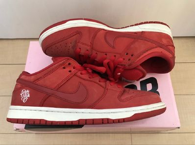 Girls Don't Cry × Nike SB Dunk Low Pro QS "Red" / VERDY