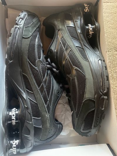 Supreme × Nike Shox Ride 2 "Black/Black-White"