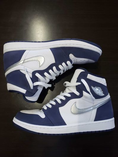 Nike Air Jordan 1 High OG CO.JP "White/Midnight Navy" (2020)(ブリーフケースなし)