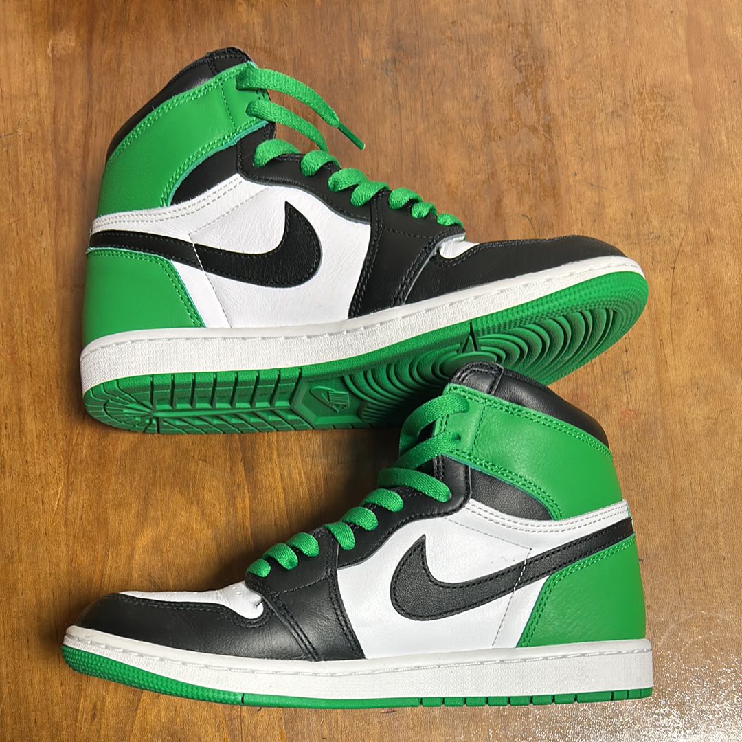 Nike Air Jordan 1 Retro High OG "Celtics/Black and Lucky Green" (2023)