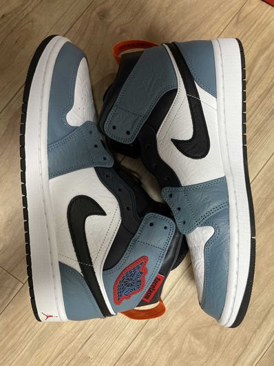 FACETASM × Nike Air Jordan 1 Mid "White/Navy"