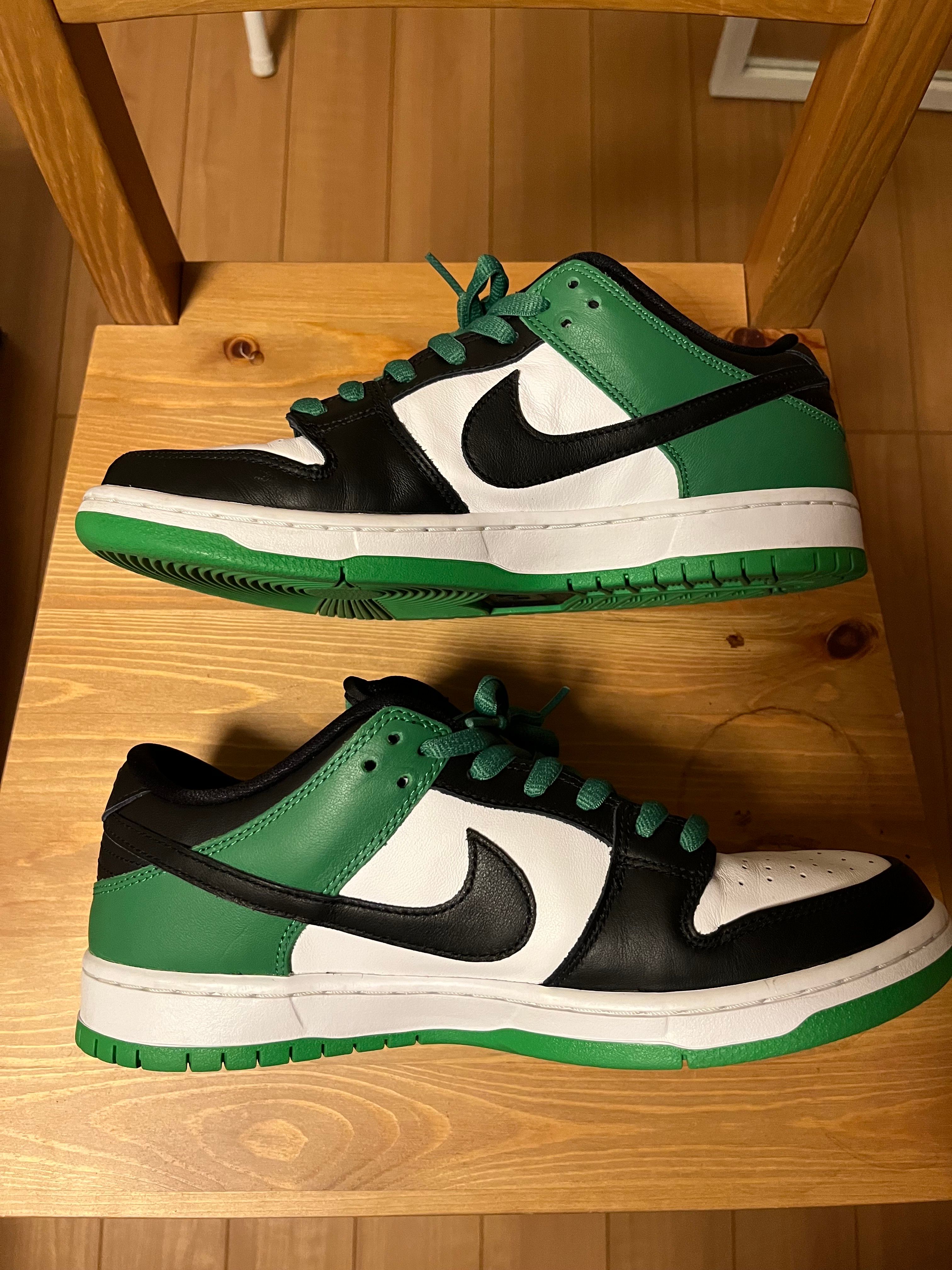 Nike SB Dunk Low Pro "Black and Classic Green"