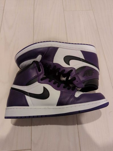 Nike Air Jordan 1 Retro High OG "Court Purple White/Black" (2020)