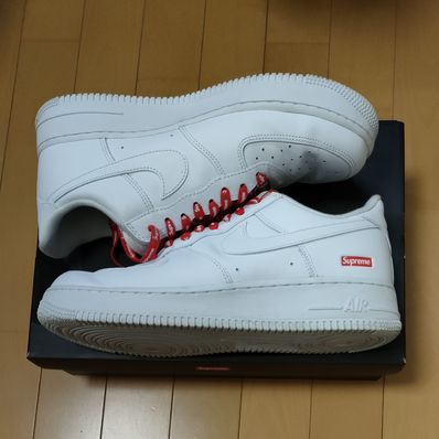 Supreme × Nike Air Force 1 Low "White"