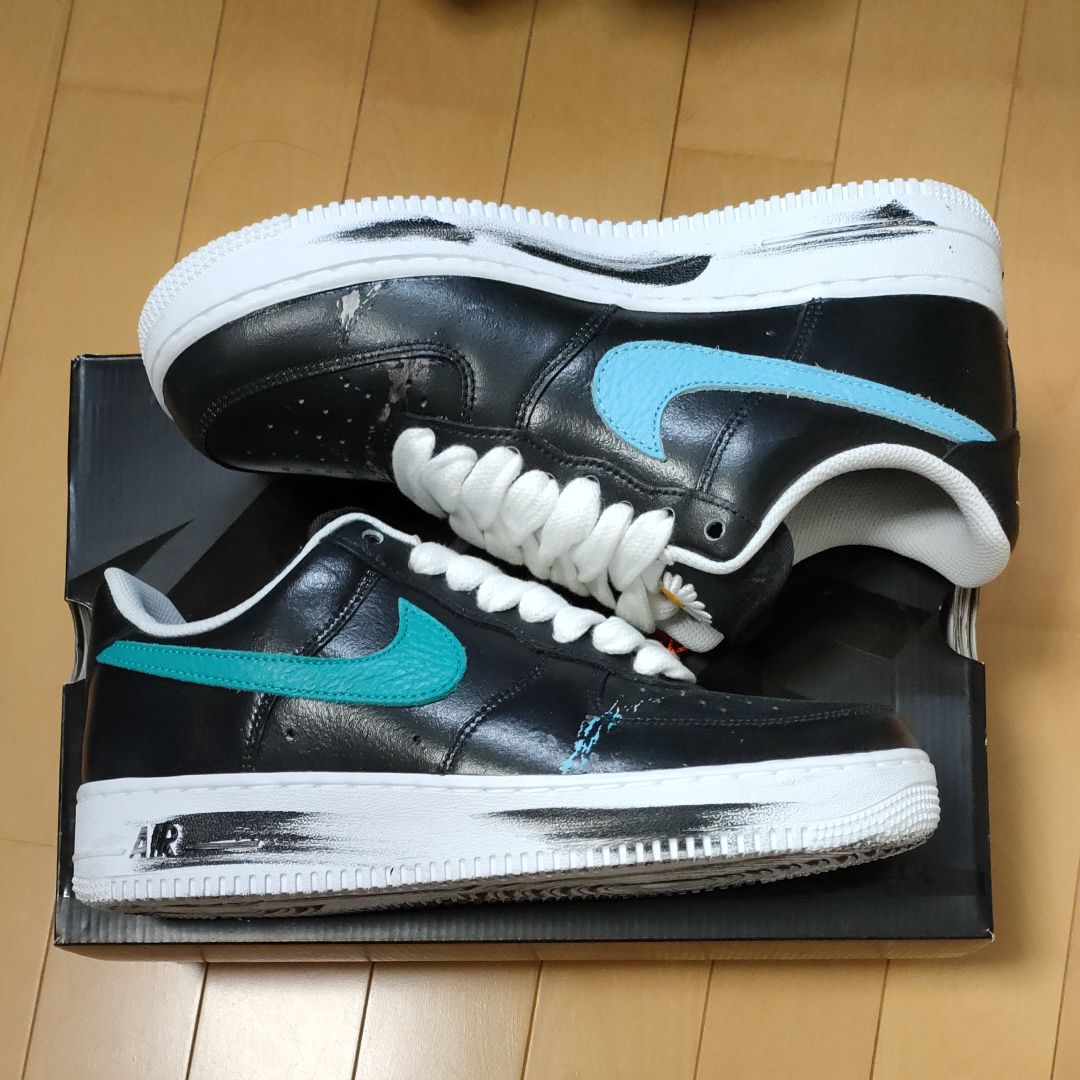 PEACEMINUSONE × Nike Air Force 1 Low '07 Para-Noise 3.0 "Black and Multi-Color" / G-DRAGON