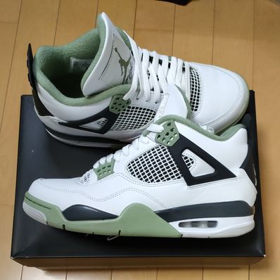 Nike Women's Air Jordan 4 "Oil Green"