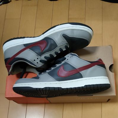 Nike Dunk Low Pro "Grey/Team Red-Anthracite"