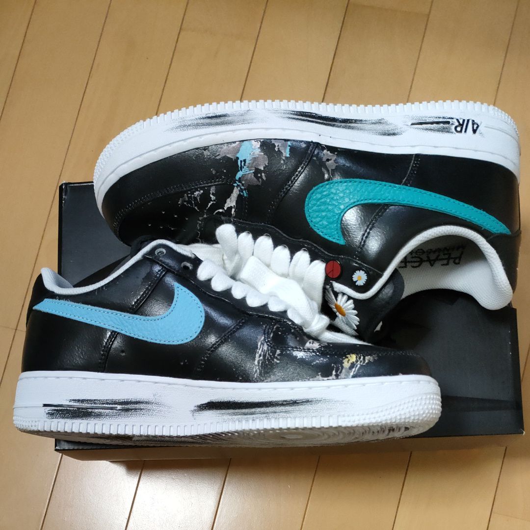 PEACEMINUSONE × Nike Air Force 1 Low '07 Para-Noise 3.0 "Black and Multi-Color" / G-DRAGON
