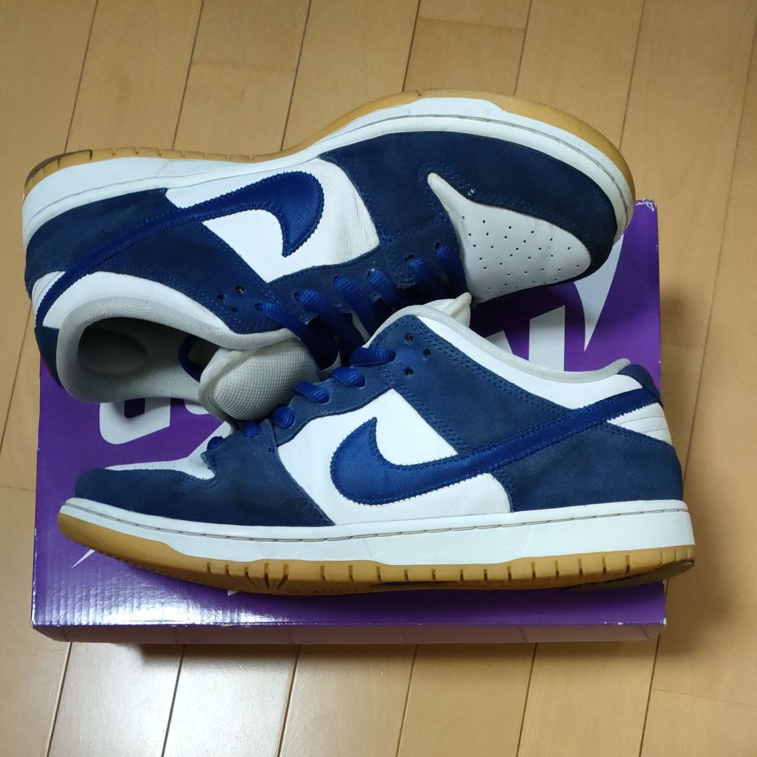 Nike SB Dunk Low "Los Angeles Dodgers/Deep Royal Blue"