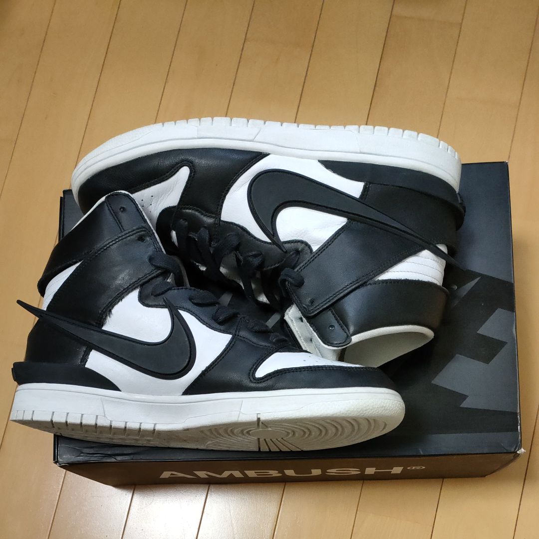 AMBUSH × Nike Dunk High "Black"