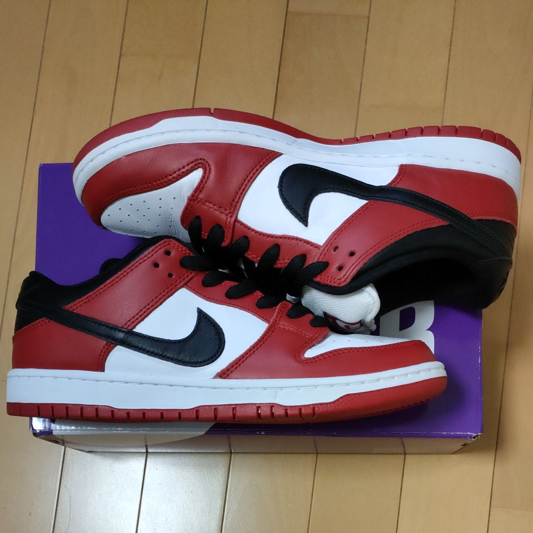 Nike SB Dunk Low Pro "J-Pack Chicago/Varsity Red and White"